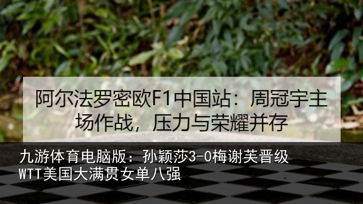 九游体育电脑版:孙颖相关情况大满贯女单八强