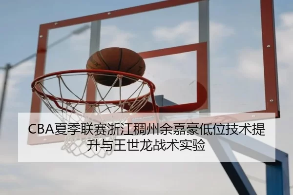 CBA夏季联赛浙江稠州余嘉豪低位技术提升与王世龙战术实验